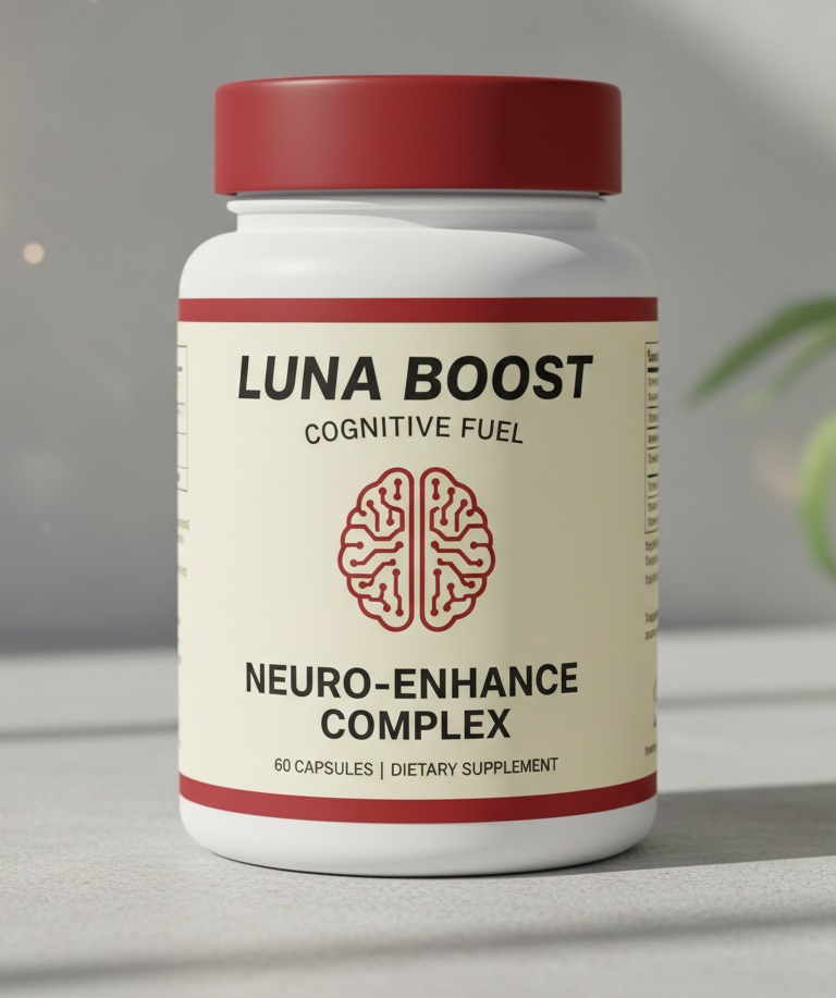 Luna Boost dietary supplement bottle